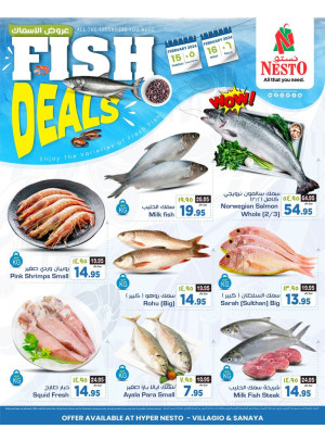 Fish Deals - Villagio Mall & Sanaya