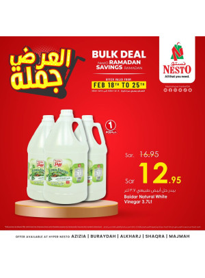 Bulk Deals for Ramadan Savings, Vol 5 - Riyadh & Buraydah
