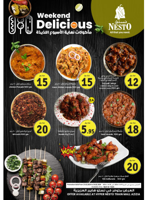 Weekend Delicious Food - Azizia