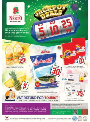 Jackpot Deals - Al Wahda & Ras Al Khaimah