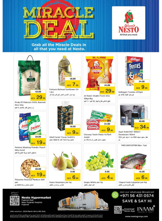 Midweek Deals - Fujairah