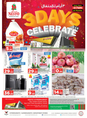 3 Days to Celebrate - Butina