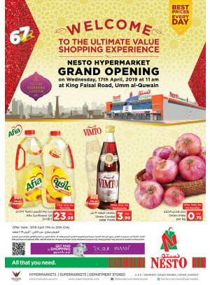 Grand Opening - Umm Al Quwain