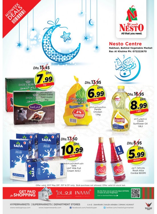 Midweek Deals - Ras Al Khaima