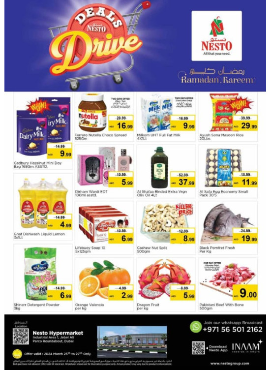 Midweek Deals - Jabel Ali
