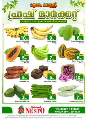 Fresh Market Offer - Riyadh & Qassim
