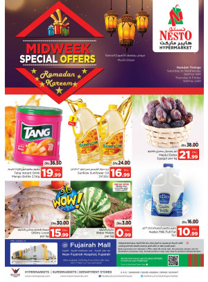 Midweek Deals - Fujairah