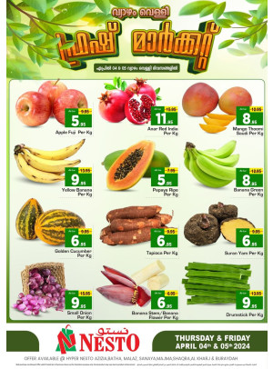 Fresh Market Offer - Riyadh & Qassim