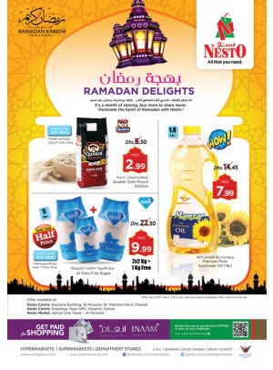 Ramadan Delights - Ajman & Sharjah (Other Branches)
