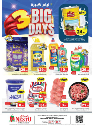 Big 3 Days Offer - Al Khobar, Jubail, Mina & Dabab