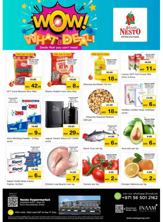 Midweek Deals - Jabel Ali