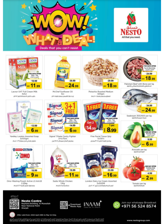 Midweek Deals National Paints, Sharjah from Nesto until 1st May