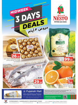 Midweek Deals - Fujairah