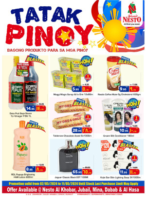 Tatak Pinoy - Al-Khobar, Jubail, Mina, Dabbab & Al-Ahsa