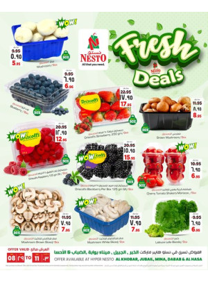 Fresh Deals - Al Khobar, Jubail, Mina, Dabab & Al Hassa