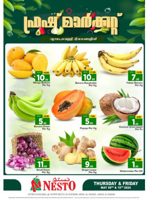 Fresh Market Offer - Al Khobar, Jubail, Mina, Dabab & Al Hassa