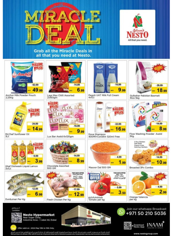 MIdweek Deals - Jebel Ali Industrial Area, Dubai