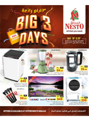 3 Big Days Offers - Malaz
