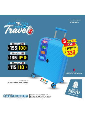 Travel Time Offers