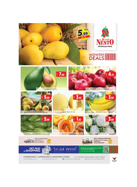 Midweek Deals - Carawan supermarket DIP