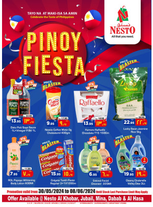 Pinoy Fiesta - Al Khobar, Jubail, Mina, Dabab & Al Hassa