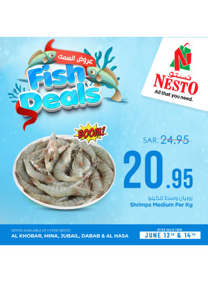 Fish Deals, Vol 2 - Al Khobar, Jubail, Mina, Dabab & Al Hassa