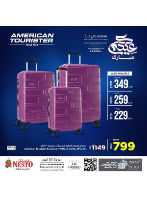 Eid Special Offer on Trolley Bags - Aziziyah