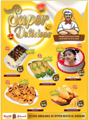 Super Delicious Bakery Offers - Al Khobar