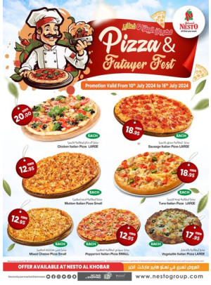 Pizza & Fatayer Fest - Al Khobar