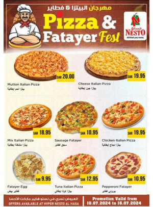 Pizza & Fatayer Fest - Al Ahsa