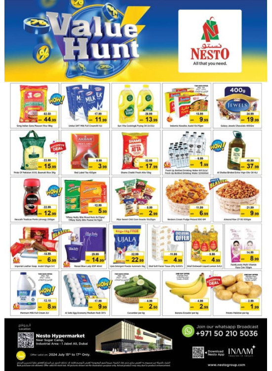 MIdweek Deals - Jebel Ali Industrial Area, Dubai