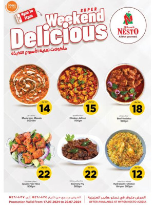 Weekend Delicious Offers - Aziziah