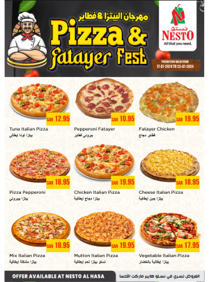Pizza & Fatayer Fest - Al Hassa