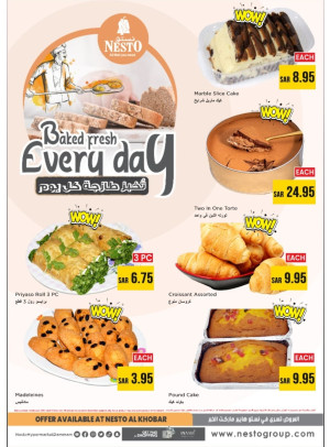 Baked Fresh Everyday - Al Khobar