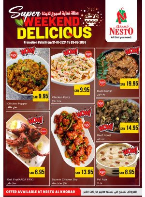Weekend Delicious - Al Khobar