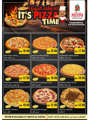 Pizza Time - Al Hassa
