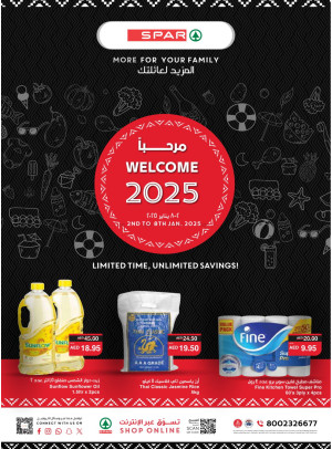 Welcome 2025 - Spar