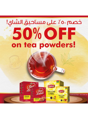 50% Off on Tea Powders