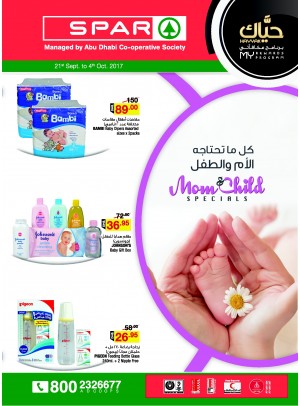Mom & Child Specials - Spar Branches