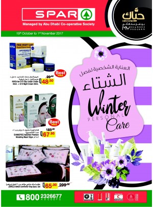 Winter Personal Care Offers - Spar Branches
