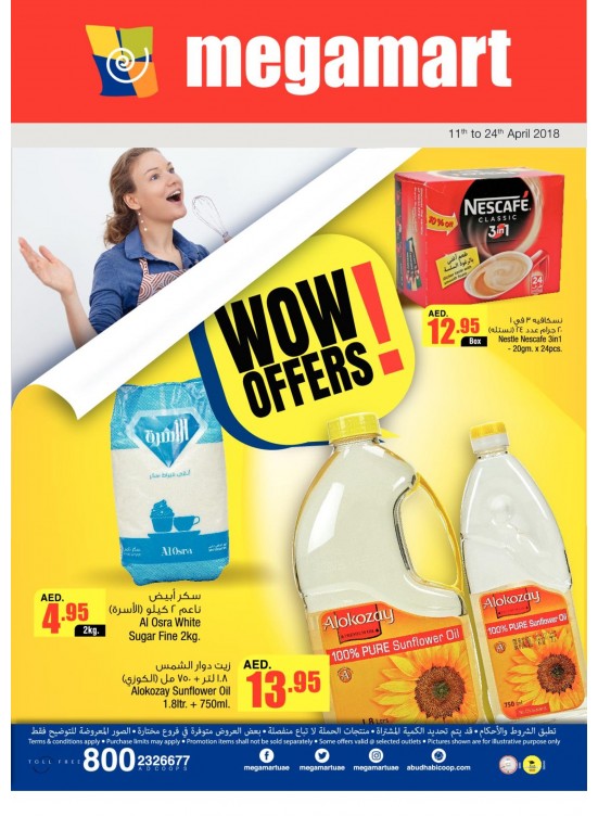 WoW Offers Megamart Branches from AD Cooperative Society until 24th