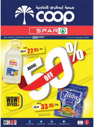 WoW Offers Above 50% Off - Adcoops & Spar Branches
