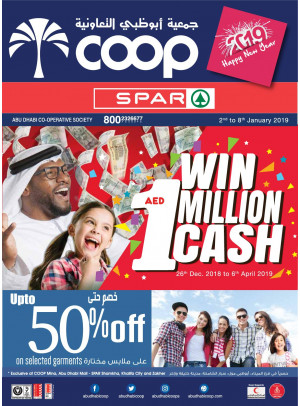 Happy New Year 2019 Offers - Adcoops & Spar