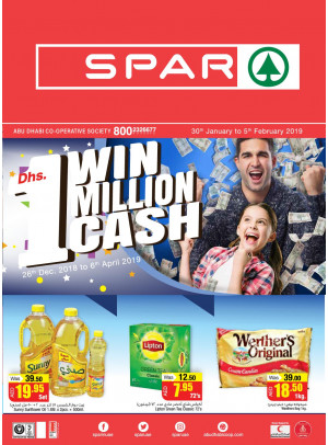 Win 1 Million AED Cash - Adcoops & Spar