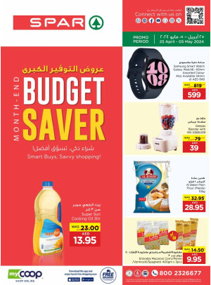 Month End Budget Saver - Spar