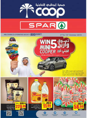 Shop & Win 5 Mini Cooper - Adcoops & Spar