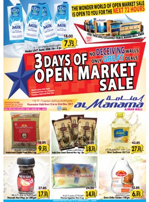 3 Days of Open Market Sale - Great Deals - Al Manama Mall, Ajman