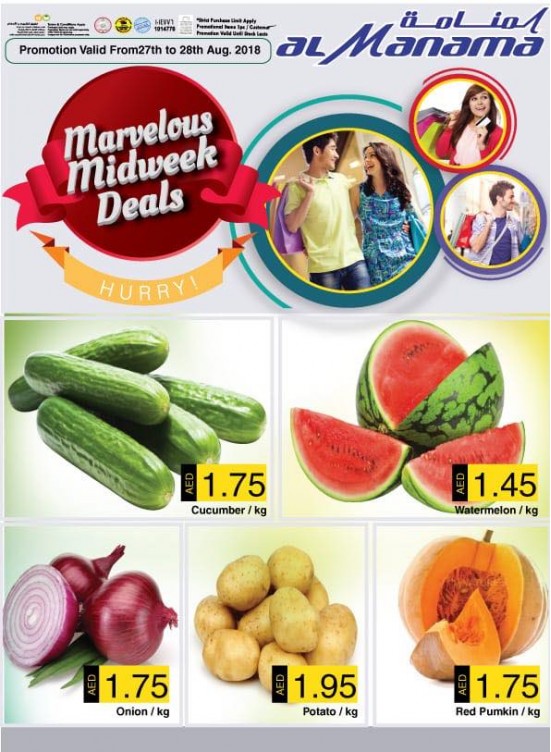 Marvelous Midweek Deals