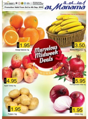 Marvelous Midweek Deals