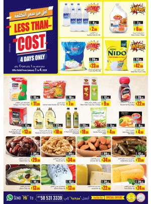 Less Than Cost